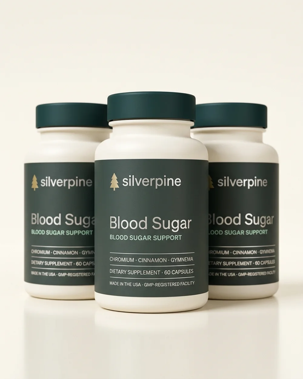 Blood Sugar Support Capsules 3-bottle supply