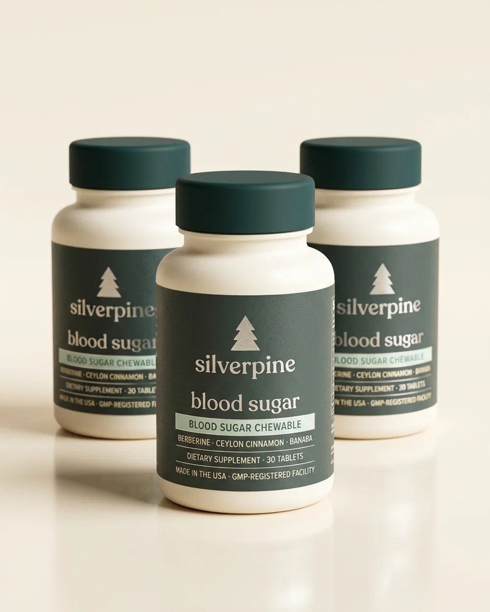 Blood Sugar Support Chewable 3-bottle supply