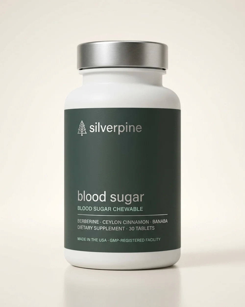 Silverpine Innovations Blood Sugar Support Chewable