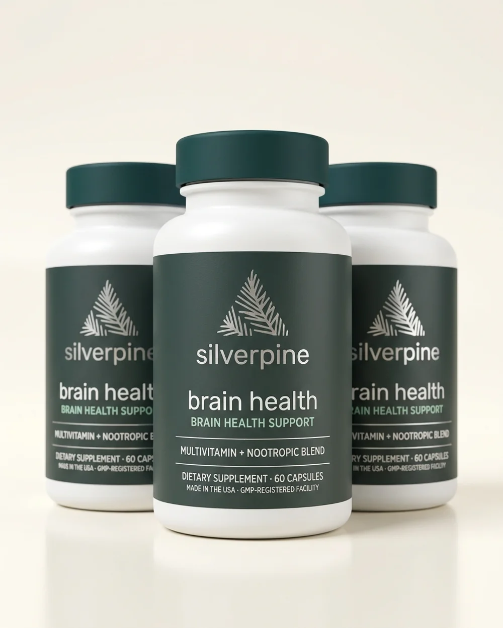 Brain Health Support 3-bottle supply