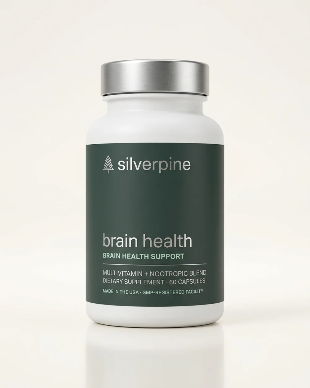 Silverpine Innovations Brain Health Support multivitamin nootropic