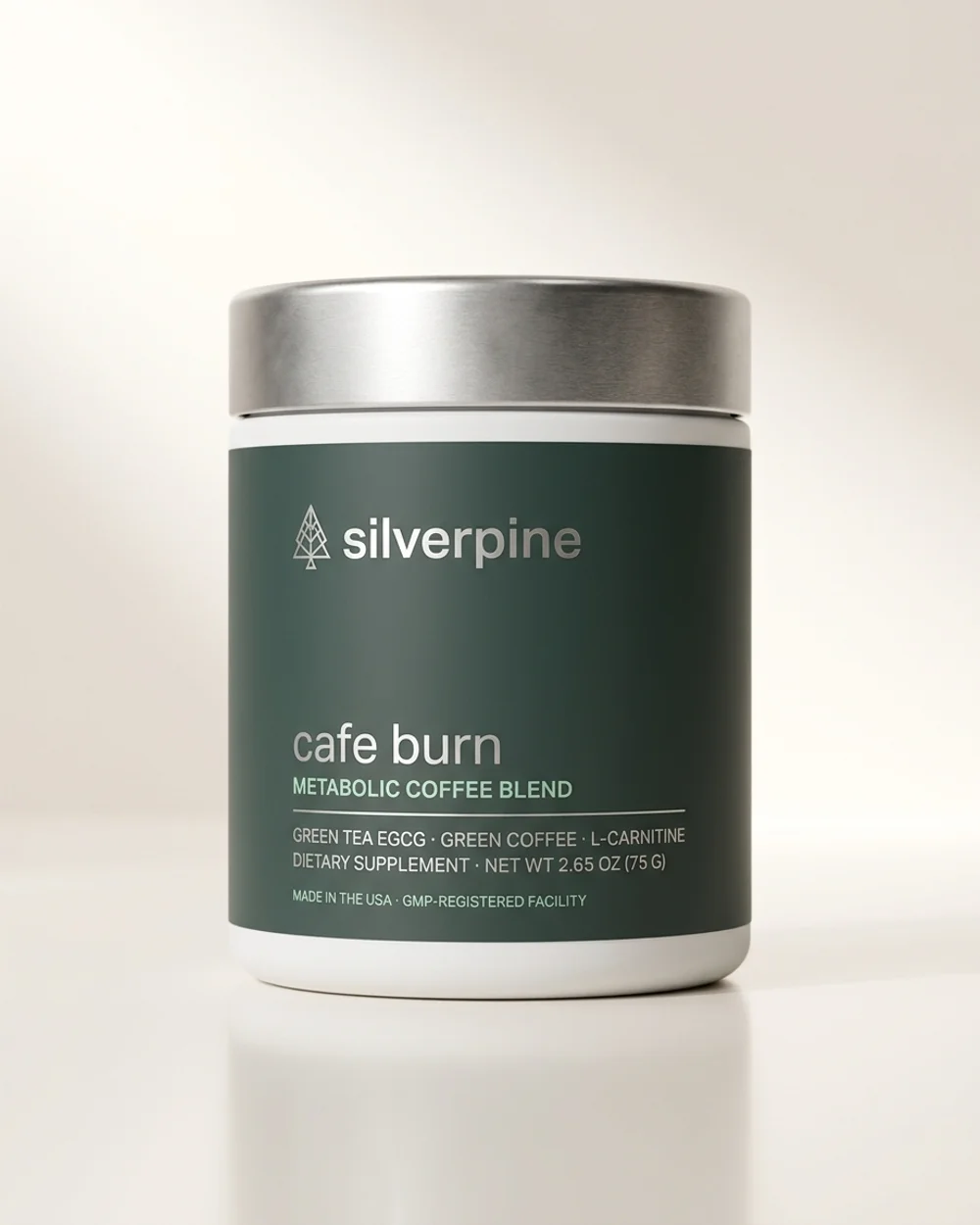 Silverpine Innovations Cafe Burn coffee drink mix