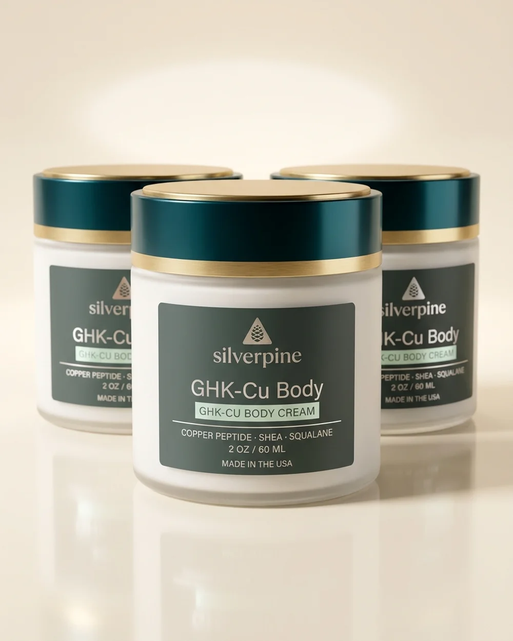 GHK-Cu Body Cream 3-pack