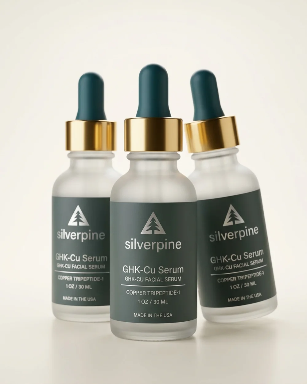 GHK-Cu Facial Serum 3-pack