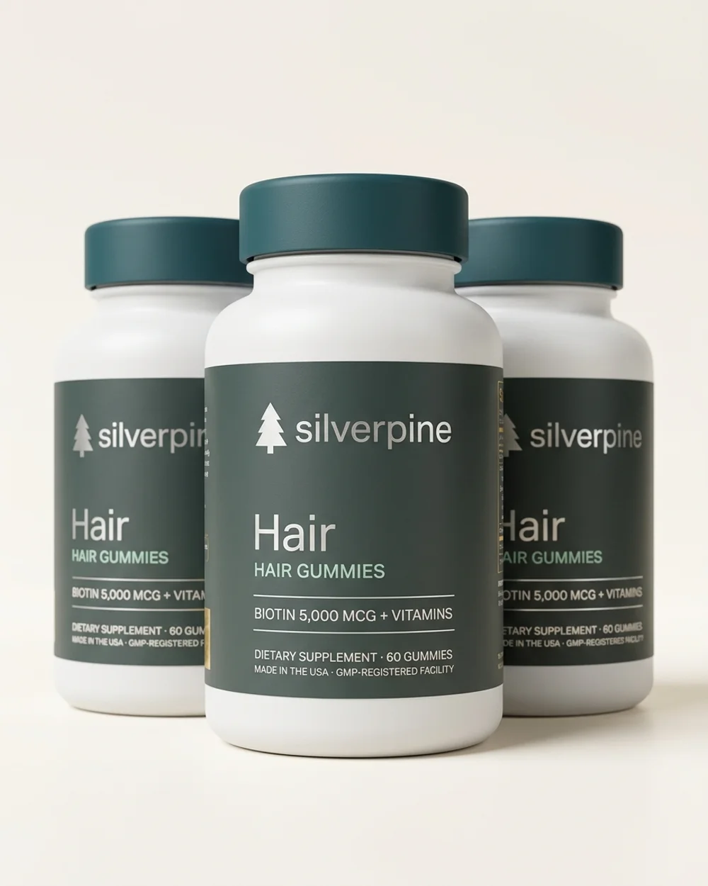 Hair Gummies 3-bottle supply