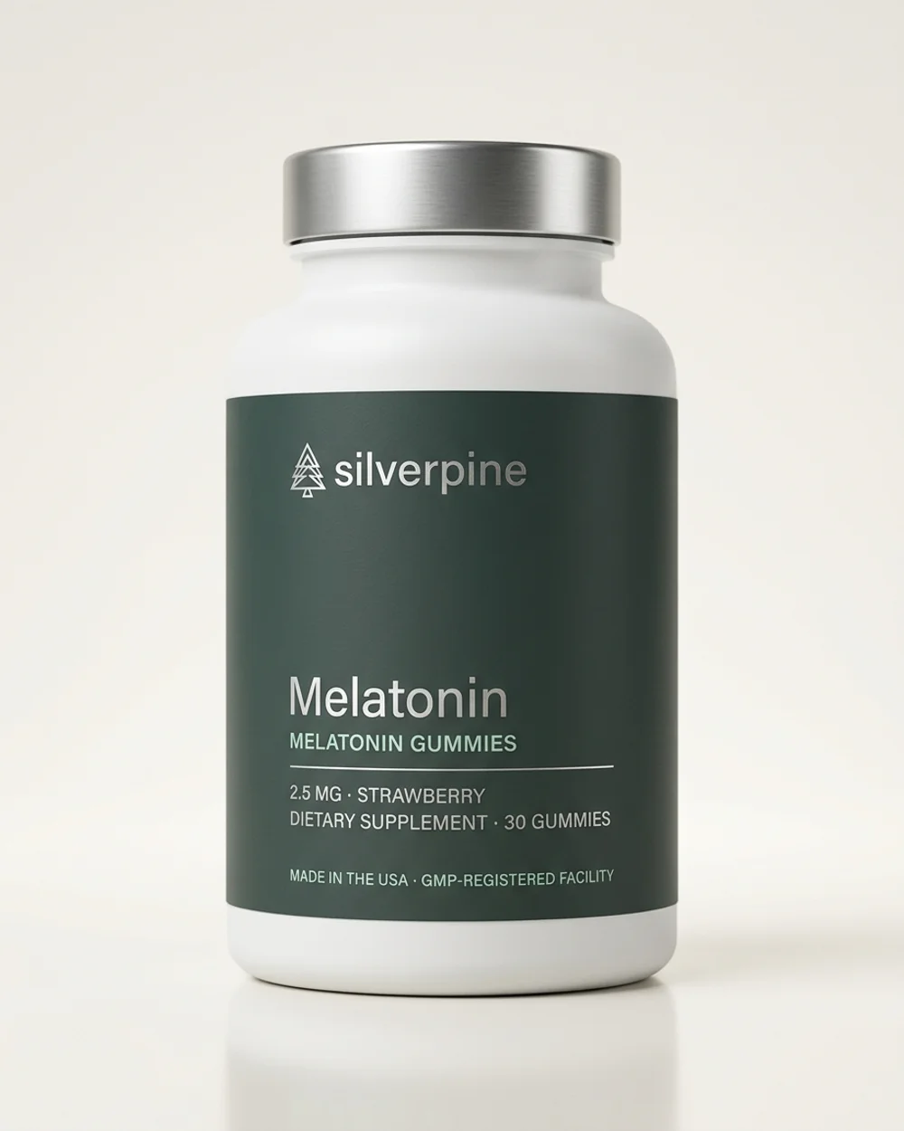 Silverpine Innovations Strawberry Melatonin Gummies