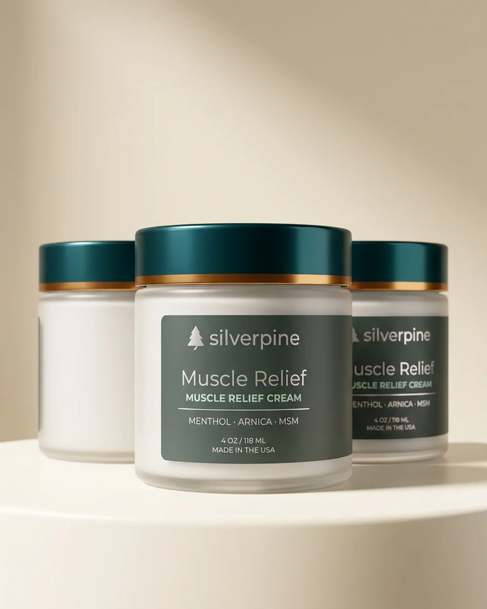 Muscle Relief Cream 3-pack