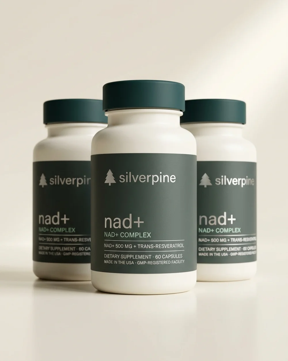 NAD+ Capsules 3-bottle supply