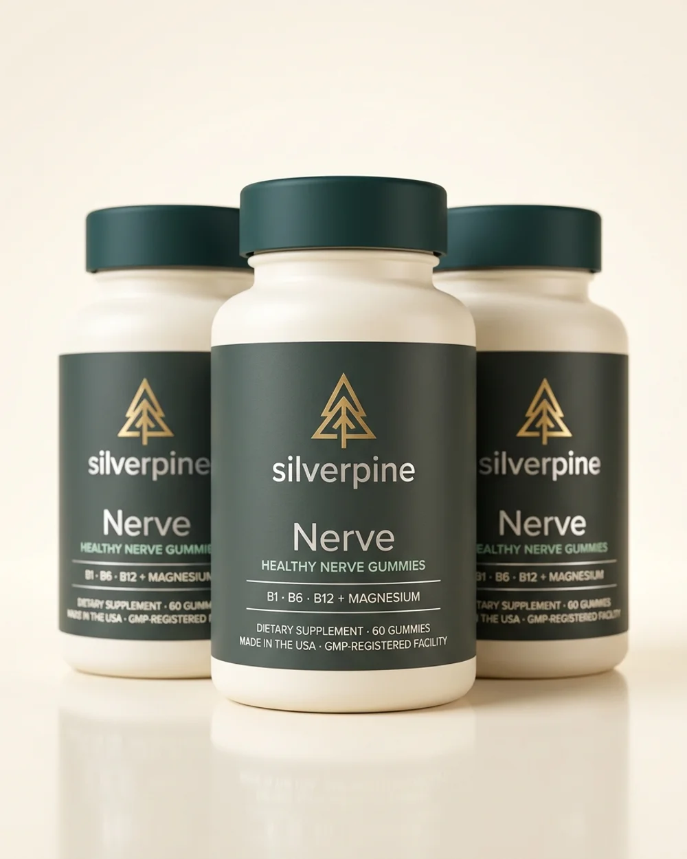 Healthy Nerve Gummies 3-bottle supply