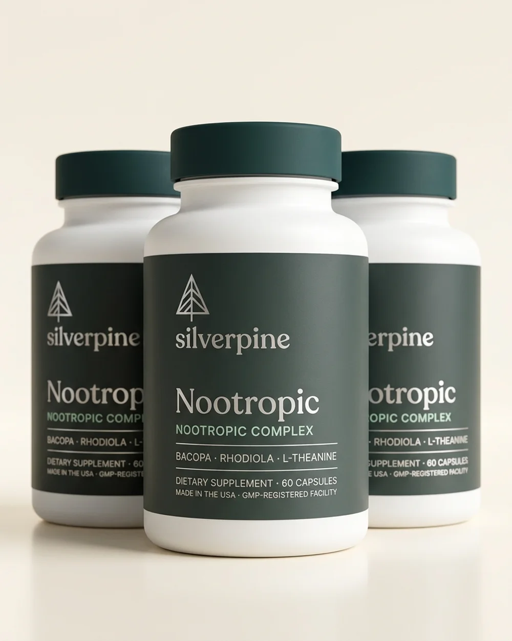 Nootropic 3-bottle supply