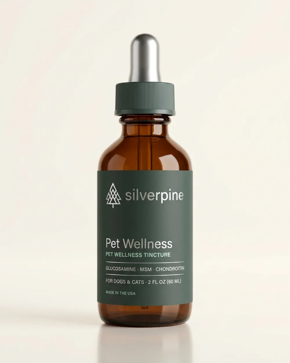 Silverpine Innovations Pet Wellness Tincture joint support for dogs and cats