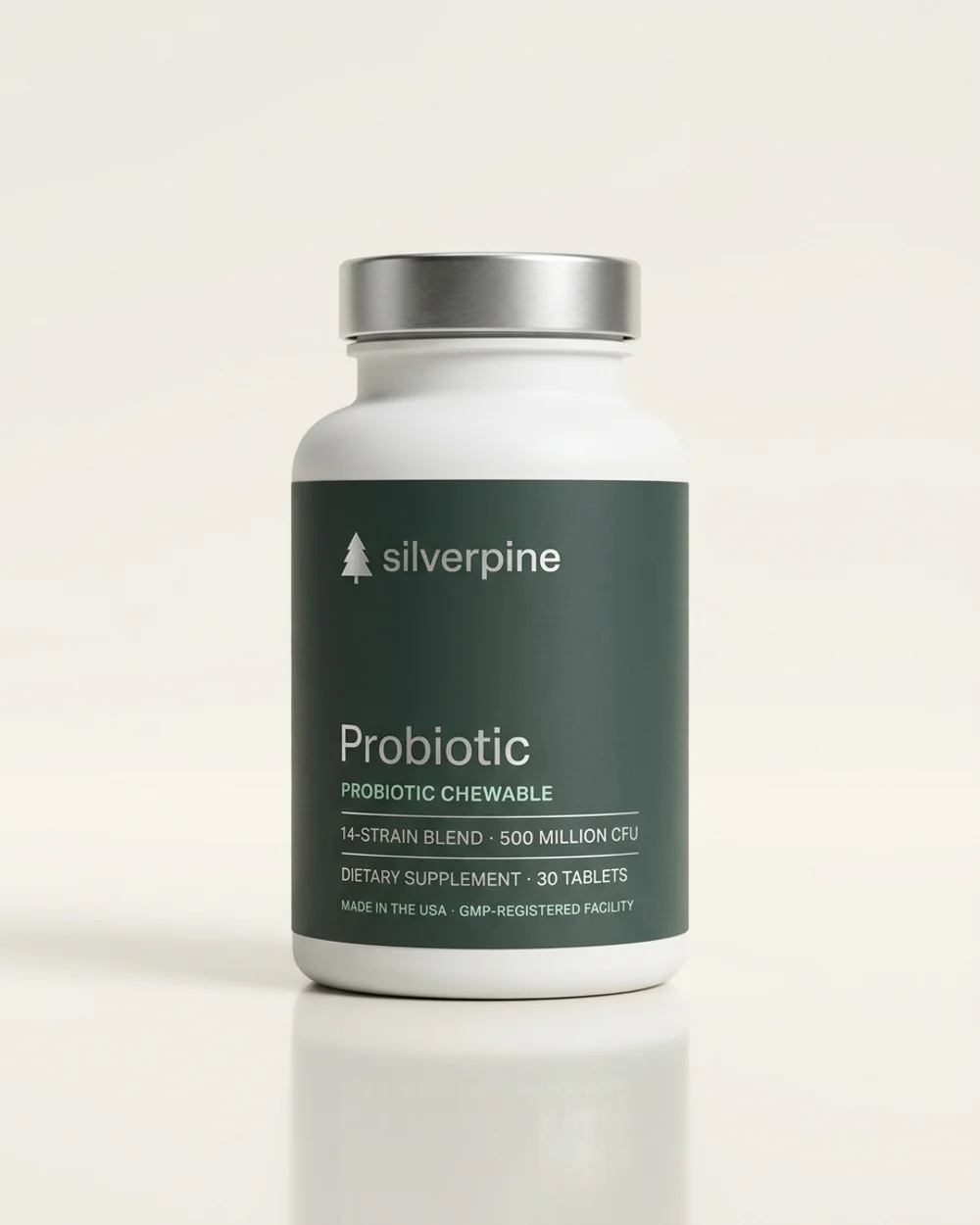 Silverpine Innovations Probiotic Chewable tablets