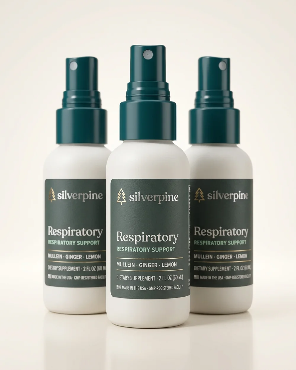 Respiratory Support Spray 3-bottle supply