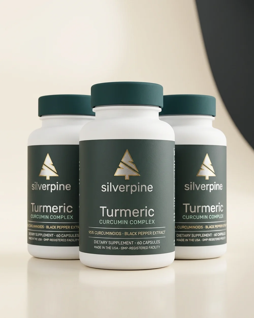 Turmeric 3-bottle supply