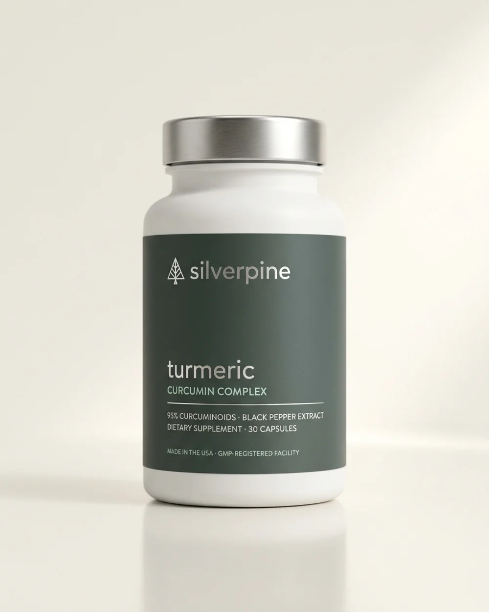 Silverpine Innovations Turmeric with BioPerine